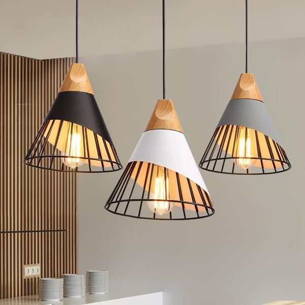 

nordic modern funnel lamps light living room dining room restaurant bea pub club office aisle hall pendant lamp chandelier