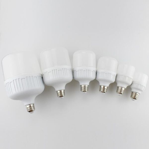 6 pcs LED E27 LEDs Lâmpada Super Brilhante Lâmpadas de Economia de Energia 220 V 5W 10W 15W 20W 30W Lâmpada de mesa de mesa de mesa