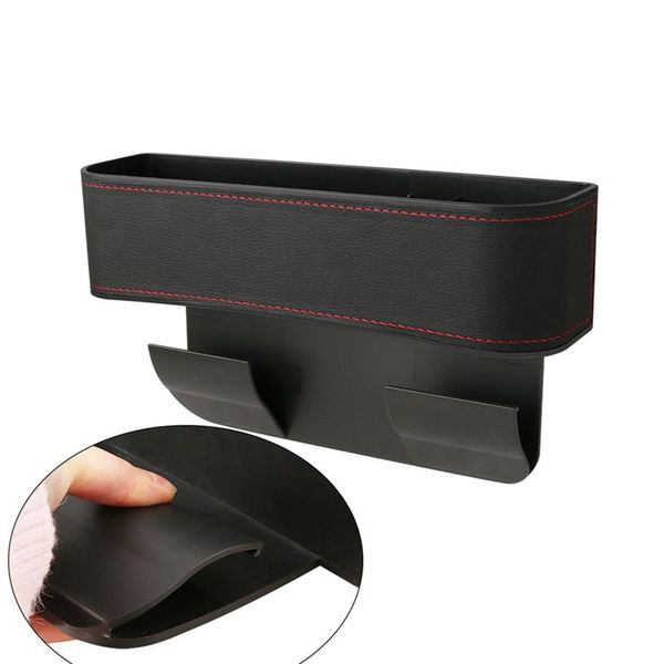 

car organizer seat storage box gap multifunctional pu leather accessories