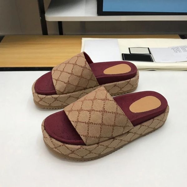 

one-word sandals women's shoes printing casual summer sponge cake thick-soled flat celebrity same paragraph non-slip drag 80% off outle, Black