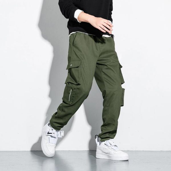 

plus size 8xl7xl 6xl 5xl xxxxl new hip hop joggers cargo pants men harem pants multi-pocket man streetwear casual mens, Blue