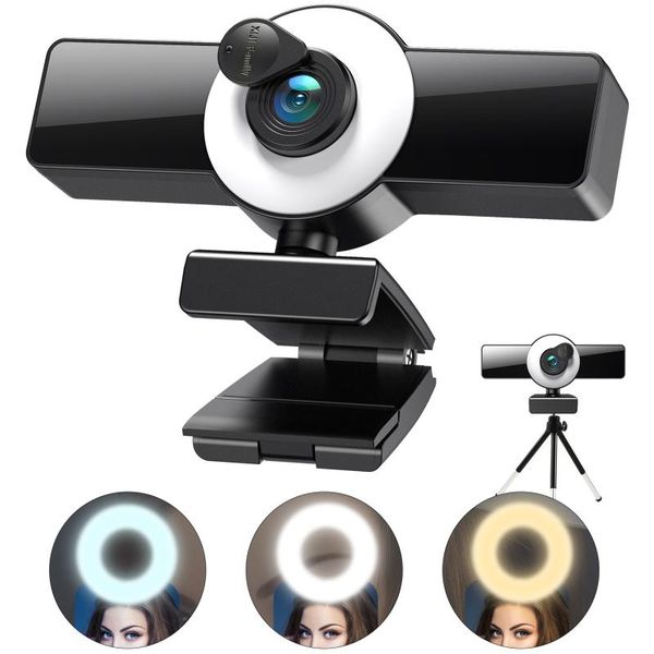 

webcams webcam 4k 2k full hd web camera usb cam with microphone autofocu webcamera for youtube live broadcastfor pc computer laptop