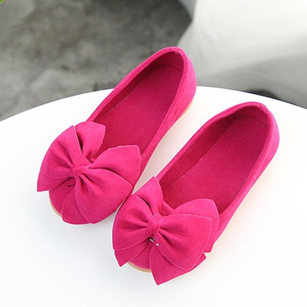 

flat shoes 2021 1 3 4 5 6 7 8 9 10 11 12 years fashion bow toddler girl elegant party dress suede for children spring kids, Black;grey