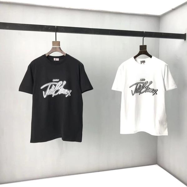 

2020ss spring and summer new high grade cotton printing short sleeve round neck panel t-shirt size: m-l-xl-xxl-xxxl color: black white qo8