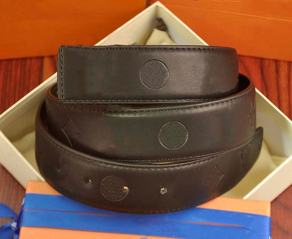

3.8cm luxury designer belts for men 2-layer cowhide gold and silver zinc alloy buckle diamond decoration for gift, Black;brown