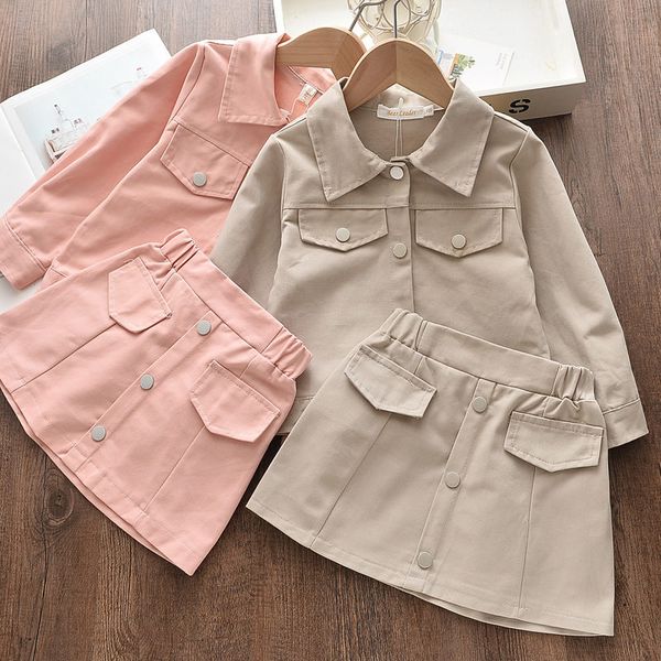 

new style kid girl clothes solid button long sleeve girls dresses birthday girls clothing +pant clothes set vestido wear, Red;yellow