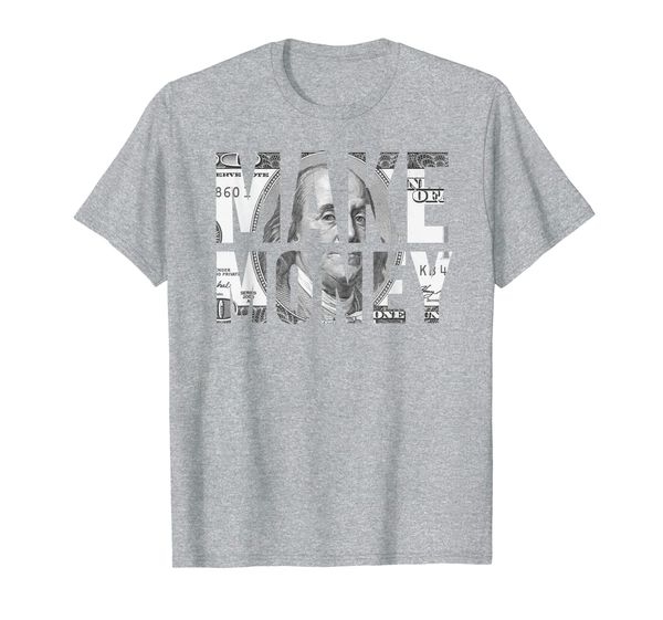

make money t shirt dollar bill for entrepreneurs shirt, White;black