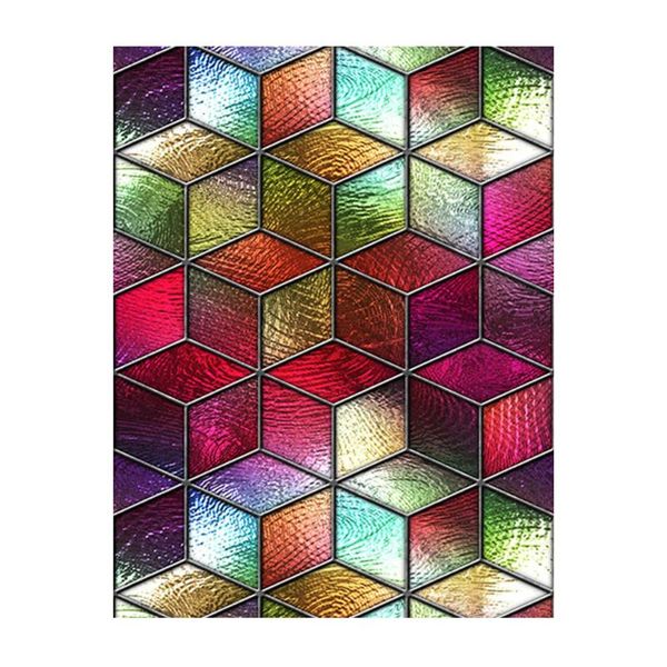 

storage bags 1pc window privacy film glass cling decorative static decal