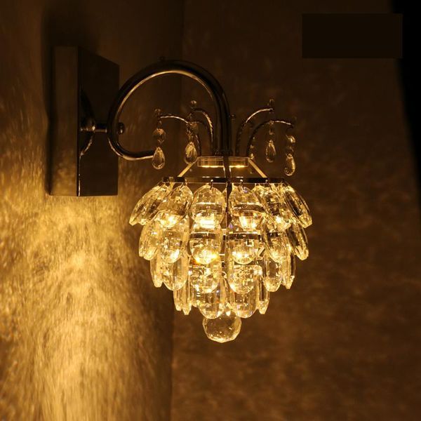 

wall lamps modern k9 crystal lamp arandela for home bedroom living room led light european luxury