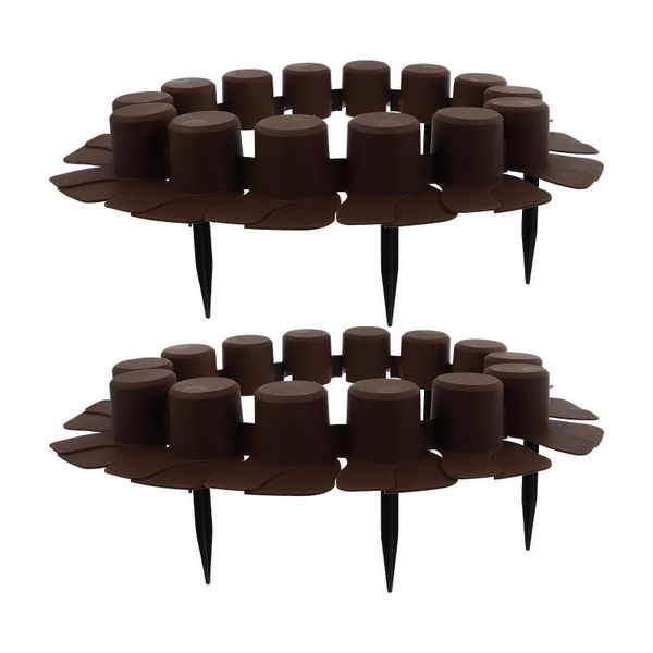 

fencing, trellis & gates 2pcs yard fence ground inserted craft lawn ornament