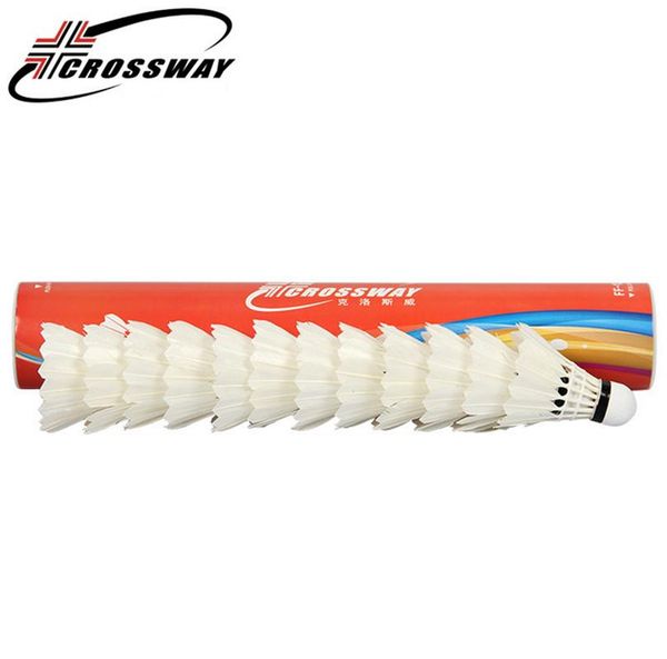 

crossway duck feather badminton shuttlecock 12 pcs ff-12