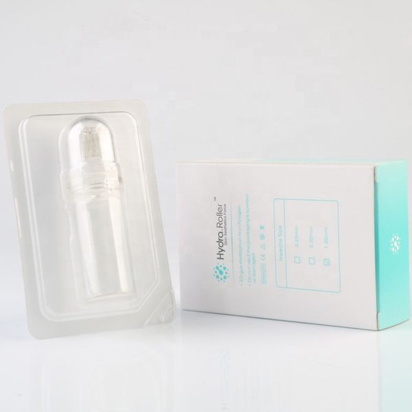 

5pcs 64 pin micro needle derma roller with bottle for skin care texture acne reduce pore tightening whiten anti-aging essence