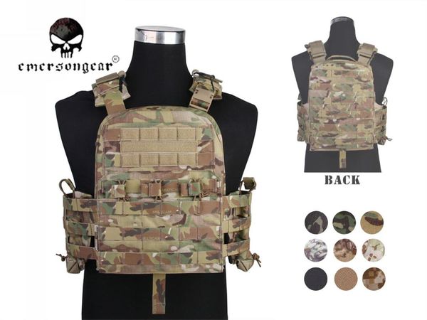 

combat cp style cherry plate carrier tactical vest ncpc em7435, Camo;black