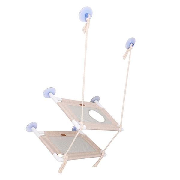 

cat beds & furniture double-deck hammock bed hanging sucked type sleeping
