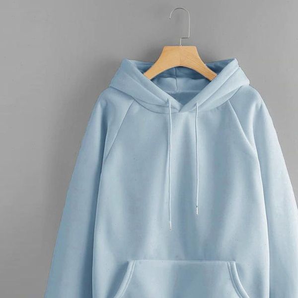 

yellow hoodies women harajuku sweatshirt long sleeve hoodie hooded pullover blouse with pocket fashion clothes f1, Black