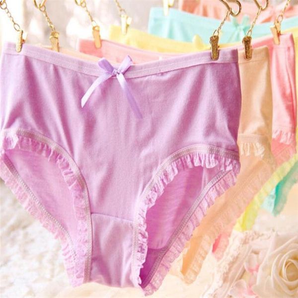 

panties 7 pcs cotton underwear for girls 2021 children soft teenages candy color briefs sq-801-7p, Camo