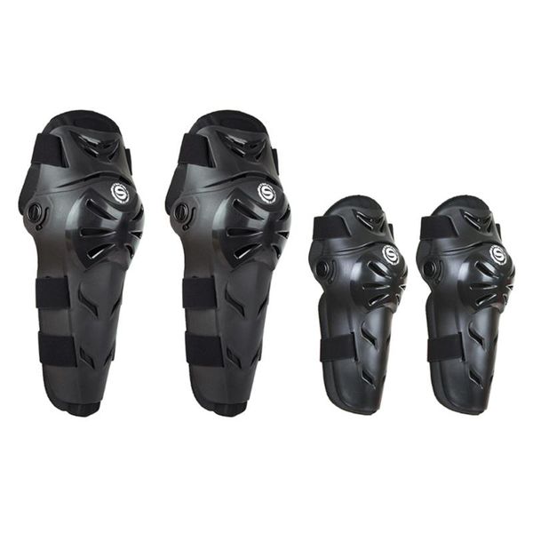 

motorcycle armor sfk knee pads protective sports elbow motocross race protector gear set