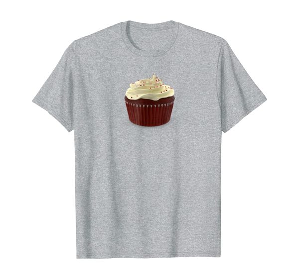 

red velvet cupcake t-shirt, White;black