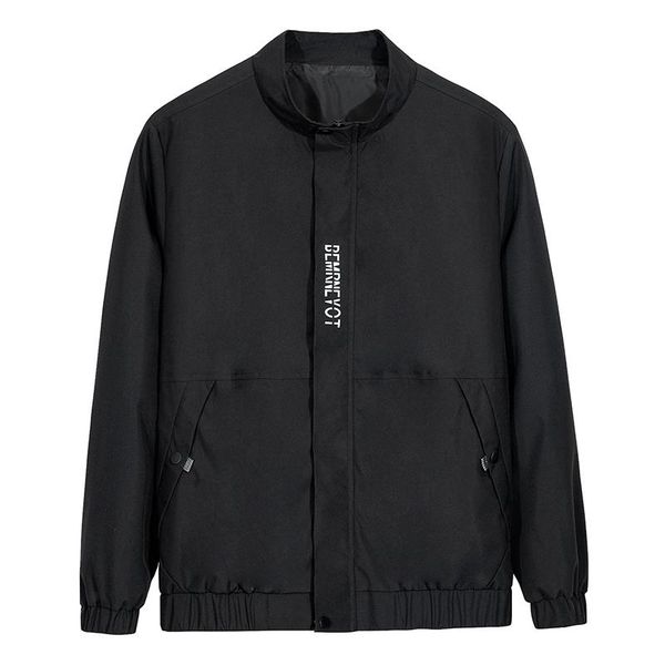 

men's jackets autumn and winter brand casual jacket bomber outdoor sports zipper thin section, Black;brown