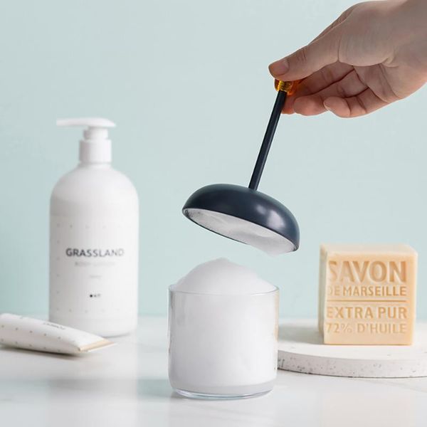 

liquid soap dispenser facial cleanser foamer portable face shampoo foam maker cup manual foaming making tool body bubbler