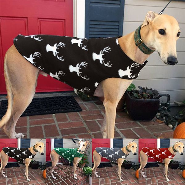 

Pet Cothes Autumn and Winter Fashion Thickening Warm Christmas Ek Dog Vest Cothing