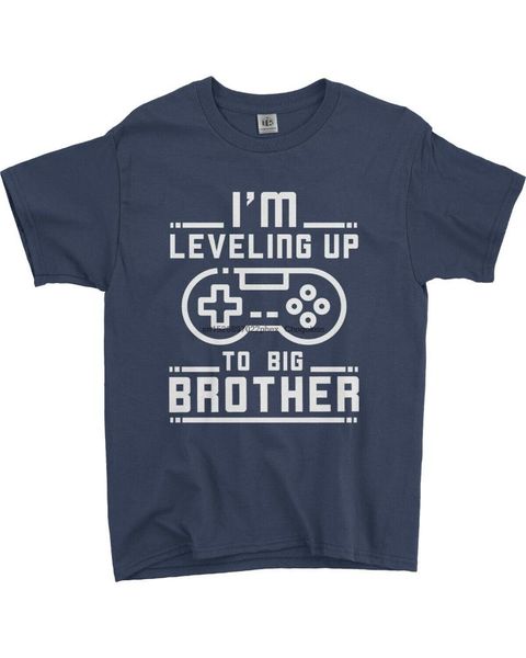 

men's t-shirts leveling up to big brother youth t-shirt video game lover gift, White;black