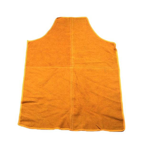 

1pc stain proof welding apron cowhide oilproof welder apron acid-alkali-resistant leather thickening anti-scalding