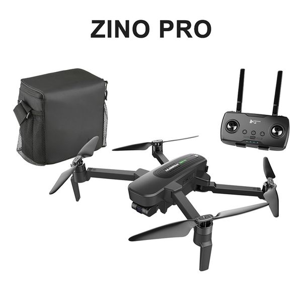 

habson hubsan zinopro foldable uav portable dual electric triaxial stabilized ptz aircraft
