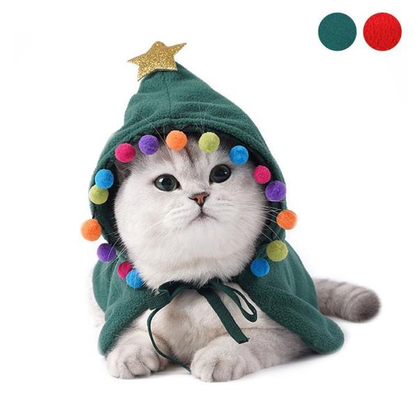 

cat costumes dog costume cute cape pet for christmas halloween clothes cats chihuahua puppy winter warm