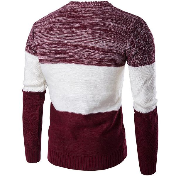 

men's sweaters long-sleeve knitted shirt (excluding or crocheted), White;black