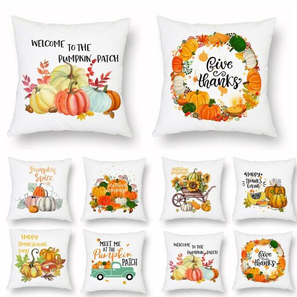 

cushion/decorative pillow cover art thanksgiving fall sofa case rustic cushion home decor autumn deco