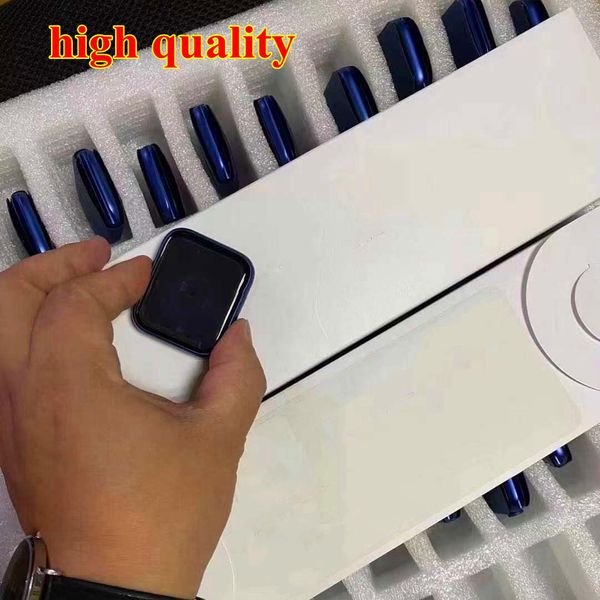 

2021 44mm luxury smart watch seris 6 bluetooth wireless charging waterproof portable device heart rate blood pressure electrocardiogram slee