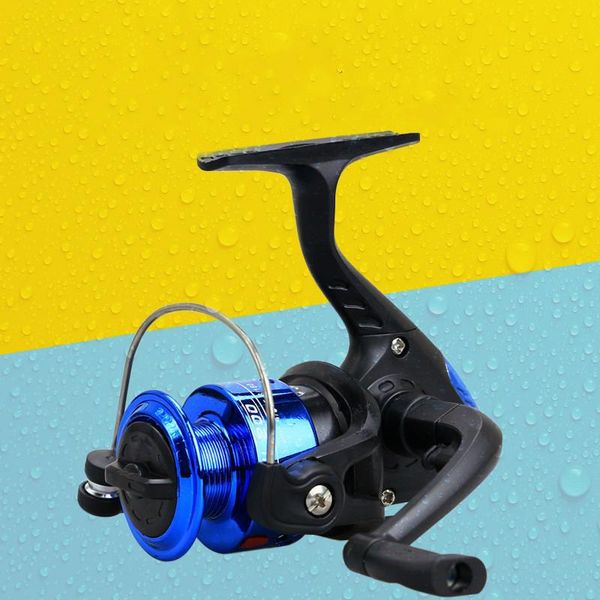 

baitcasting reels fishing reel five color jl200 type 5.2:1fishing electroplating head folding rocker arm fish wheel