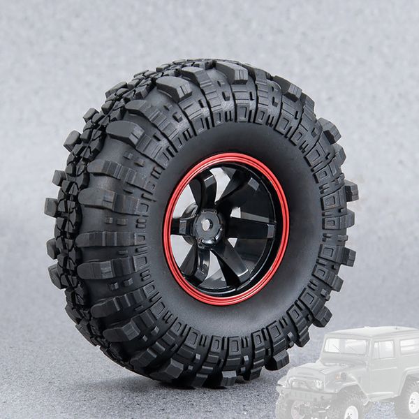 

110MM 1.9 Inch Rim Tyre Wheel Tire For 1/10 RC Rock Crawler SCX10 D90 TRX4 High Quality RC Car Parts Car Accessories 2021