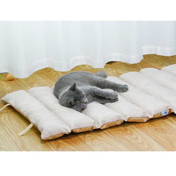 

cat beds & furniture style foldable blanket bed mat for small large dog pet sleep longer sofa indoor outdoor seat portable accessories