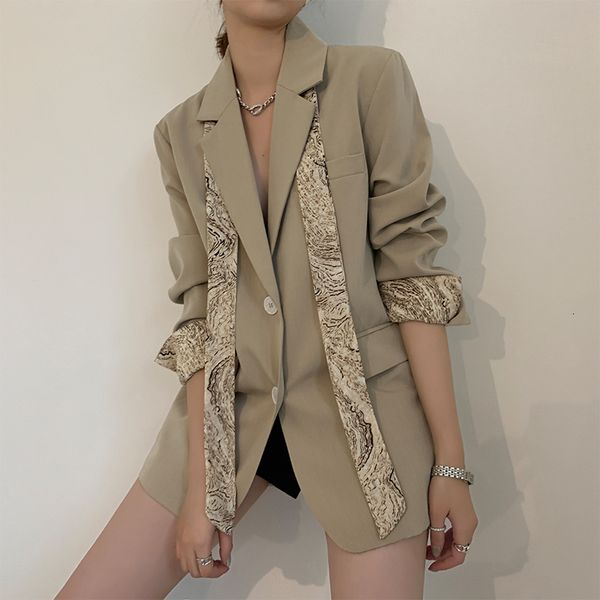 

New 2021 spring French temperament silk scarf retro small and thin drape suit jacket women EX54, White;black