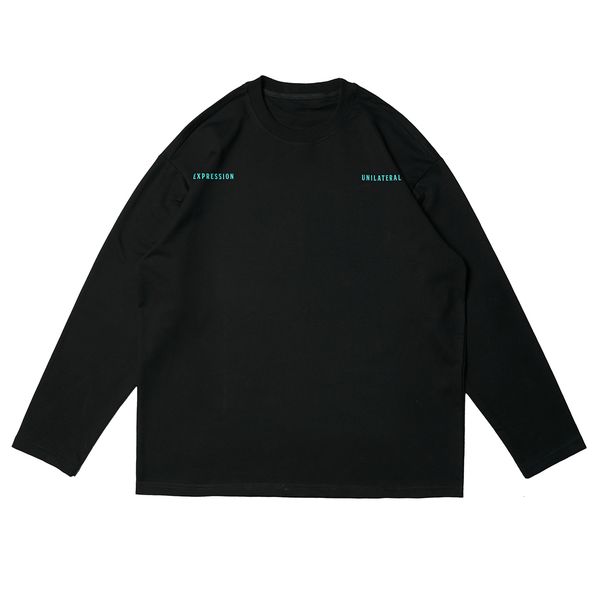 

new dark 2021 face print t shirt long sleeve autumn winter streetwear harajuku oversized t-shirts casual cotton hip hop tshirt loose 1026, White;black