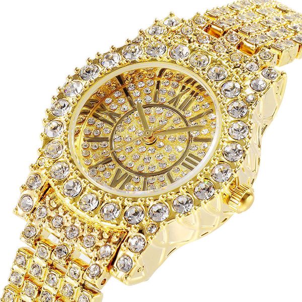 

selling net bw full diamond star red bracelet waterproof watch quartz watch, Slivery;brown