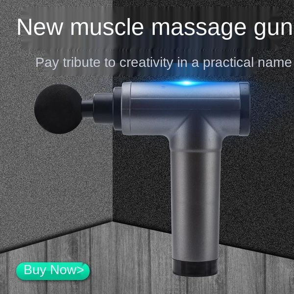 

massage gun depth muscle-relaxing tool electric instrument fitness vibration neck cream muscle mask grab