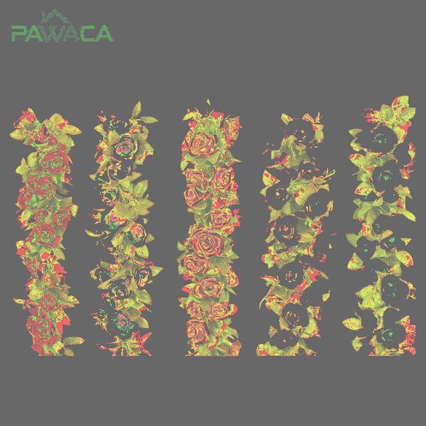 

decorative flowers & wreaths wedding decoration silk rose ivy vine leaf garland artificial flower with green leaves hanging decor for party