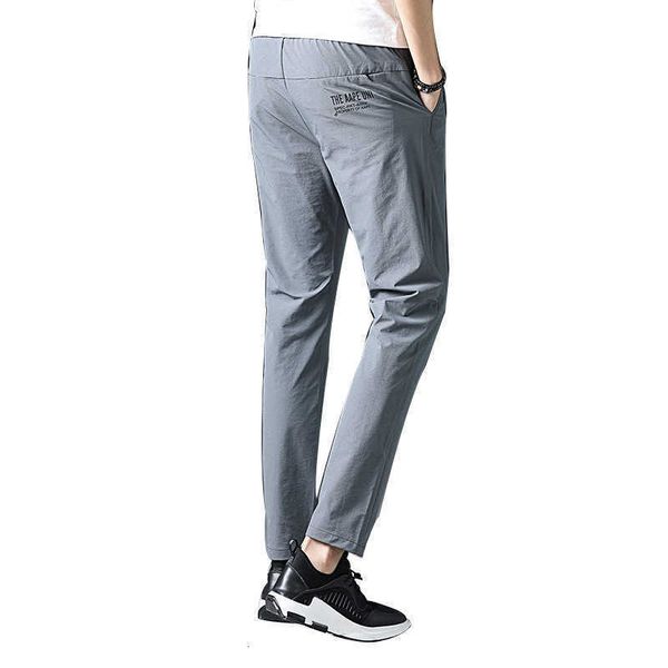 

style busins straight pants fashion men's youth casual versatile s sports, Black