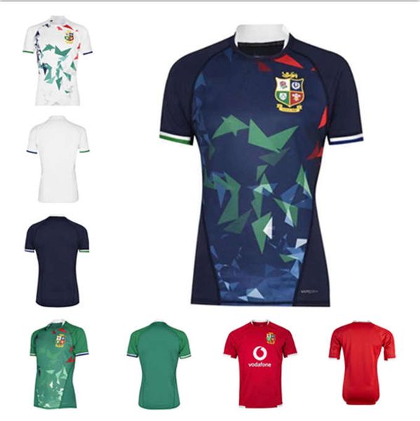 

-2020 2021 new british & irish lions rugby jersey 20 21 british lions rugby home training shirt s-5xl, Black;gray