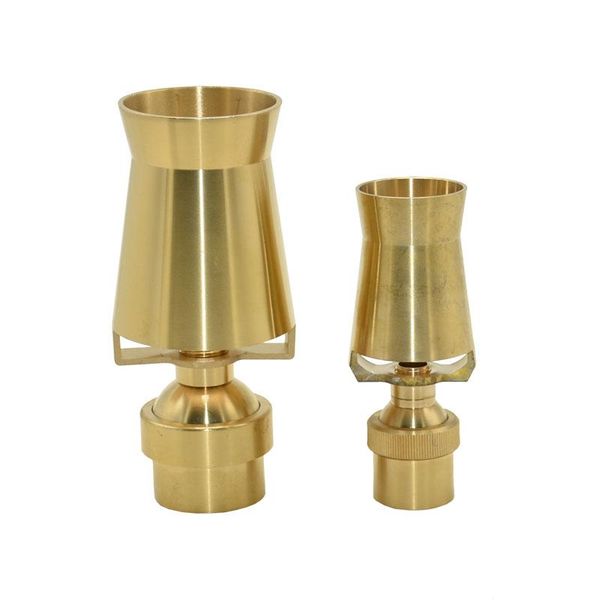 

brass female 1" 1.5" landscape fountain sprinkler nozzles dn25 dn40 ice tower cedar copper ornamental sprinklers 1pcs