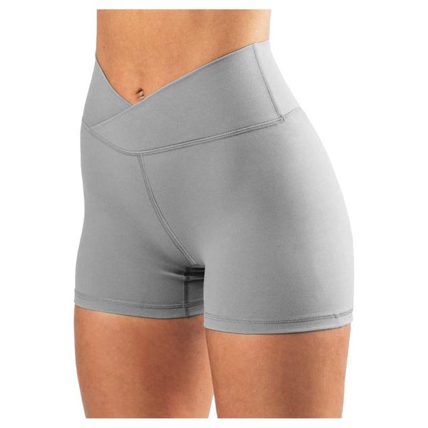 

women's leggings short fitness workout sports high-waist running gym female athletic casual, Black