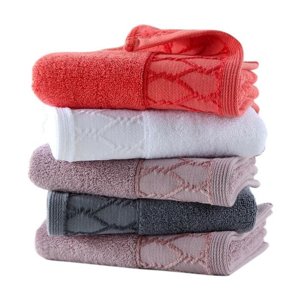 

towel cotton thickened face household wash jacquard printed skin-friendly soft