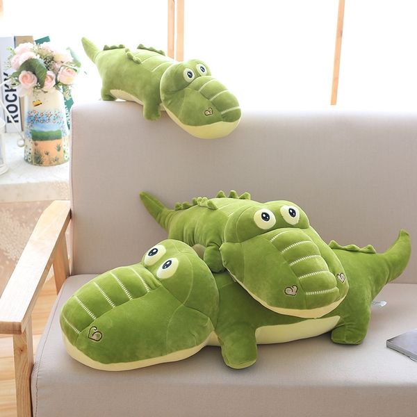 

super cute small super crocodile doll down cotton plush toy grab machine pillow gift