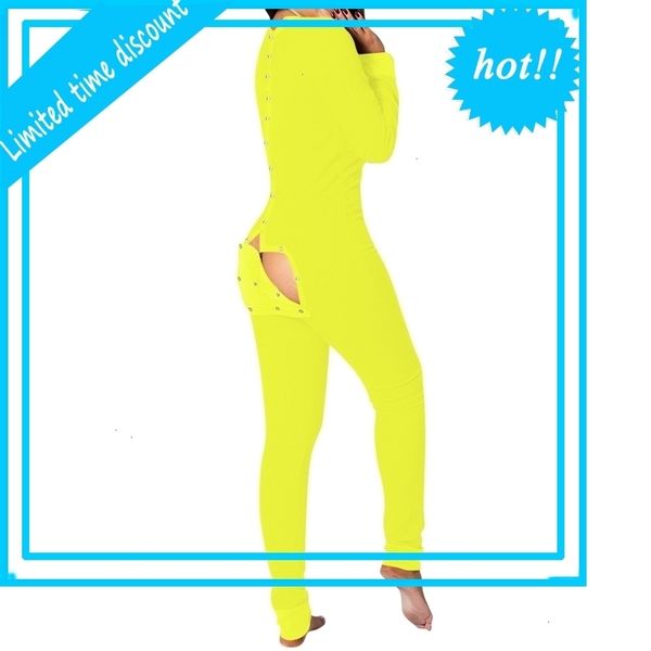 

rompers plus size button-down functional seal button flap jumpsuit pajamas women, Black;white