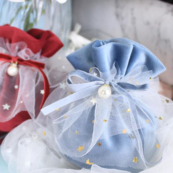 

gift wrap 2021 flannel bags with drawstring for wedding packaging baby shower candy party decor supplies