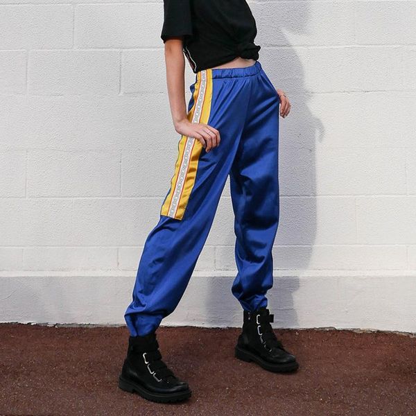 

women's pants & capris korean fashion loose hip hop womens harem casual high waist trousers joggers sweatpants, Black;white