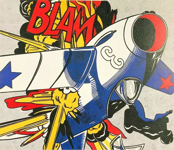 

roy lichtenstein blam home decoration handcrafts /hd print oil painting on canvas large wall art canvas pictures 210216
